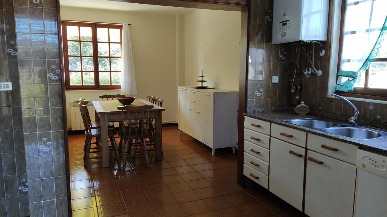 Villa Casa Con Jardin En La Playa De Almieiras Fene Esterno foto