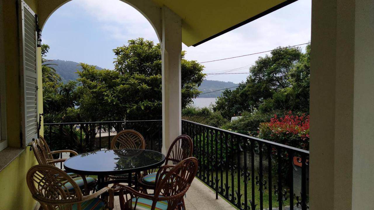 Villa Casa Con Jardin En La Playa De Almieiras Fene Esterno foto