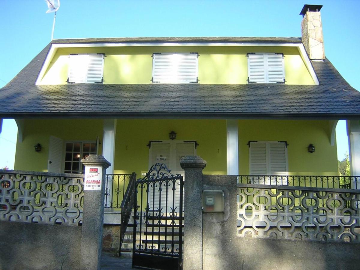 Villa Casa Con Jardin En La Playa De Almieiras Fene Esterno foto