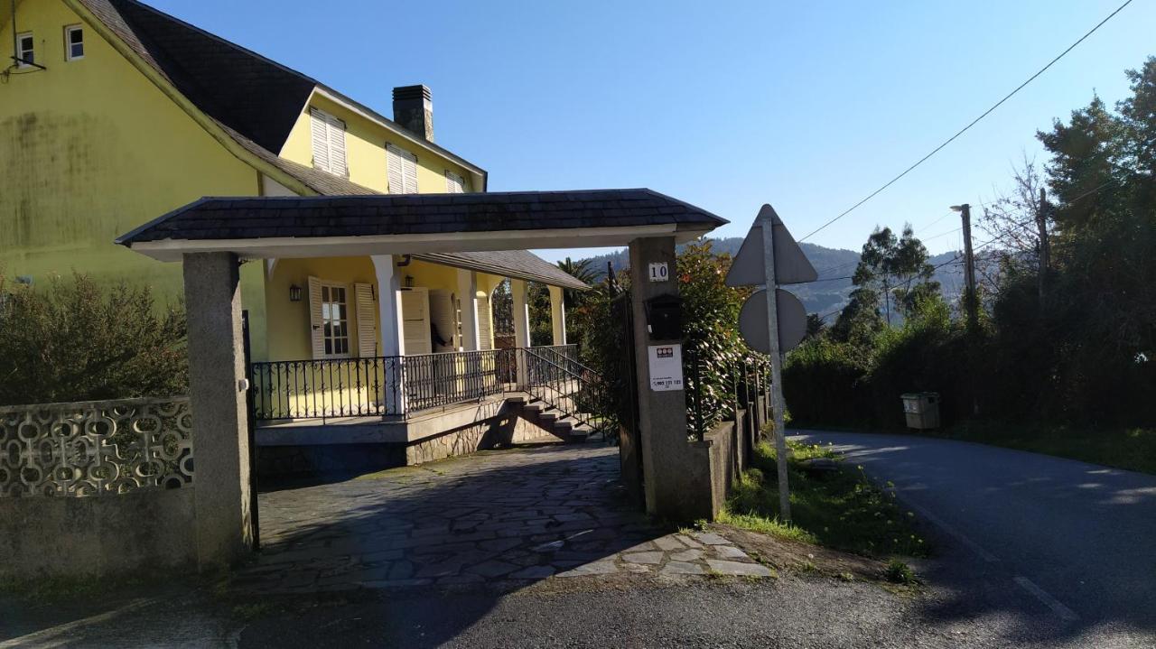 Villa Casa Con Jardin En La Playa De Almieiras Fene Esterno foto